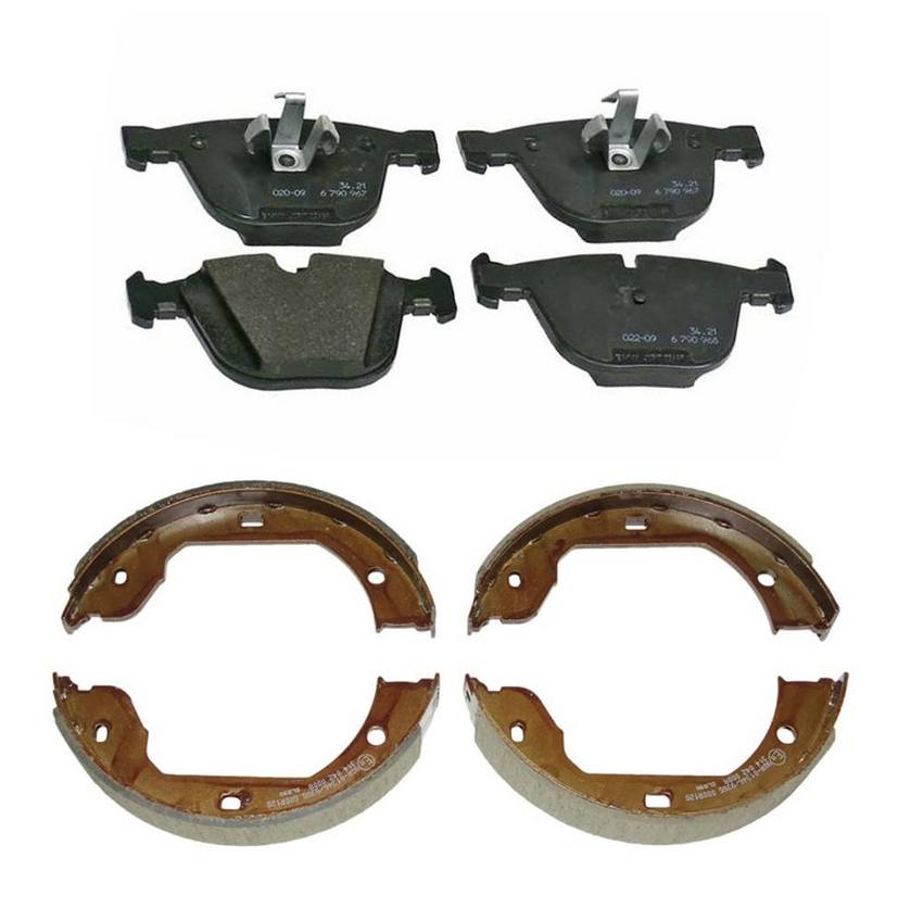 BMW Brakes Disc Kit - Pads Rear